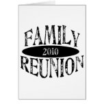 Family Reunion 2010 cards