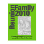 Family Reunion 2010 Invite postcards