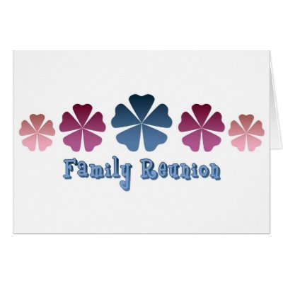 Family Reunion Card by lifeisahighway