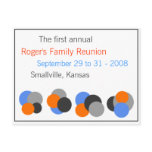 Family Reunion - Customisable postcards