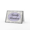 Family Reunion Invitation cards