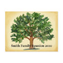 Family Reunion Postcard Invitation