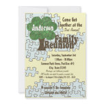 Family Reunion Puzzle invitations