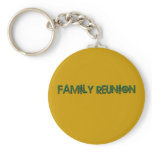 FAMILY REUNION TREE TEXT keychains