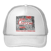 Family Square Mesothelioma Mesh Hat