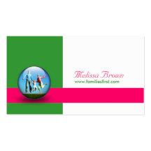 Family Therapist Business Cards