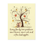 Family Tree Humour postcards