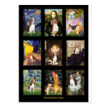 Famous Art Beagle Comp 1 Postcards