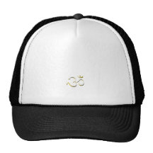 Famous Art of Om Symbol Mesh Hats