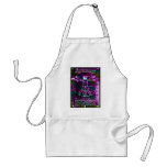 Famous DaVinci Man in Circle Drawing, coloured! aprons