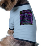 Famous DaVinci Man in Circle Drawing, coloured! pet clothing