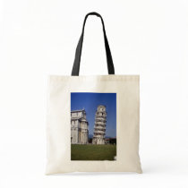 Famous inclined bell tower, the Leaning Tower of P Bags