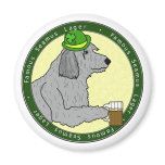 Famous Seamus Lager Irish Wolfhound Magnet
