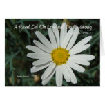 Famous Words: Love - White Daisy Card Series (4)