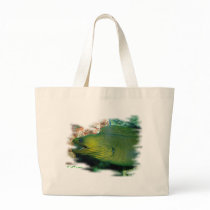 Famouse Green Moray Eel Canvas Bags