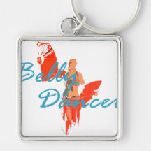 Fan Dancer Keychains