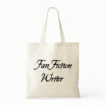 Fan Fiction Writer Canvas Bag