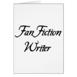 Fan Fiction Writer cards