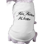 Fan Fiction Writer Dog T Shirt