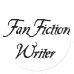 Fan Fiction Writer stickers