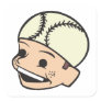 Fan Square Stickers