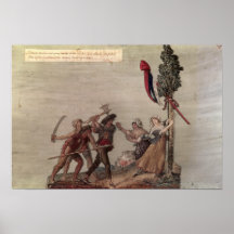Fanatic Peasants in the Chouan War Print