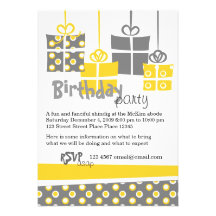 Fanciful Gifts Invitations