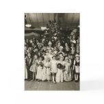 Fancy dress Christmas party, c. 1930s, cards