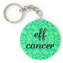 fancy eff cancer 2 keychain
