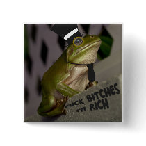 Fancy frog button