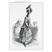 Fancy Giraffe Card