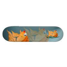 Fancy Goldfish Skateboard