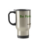 Fancy Green Stainless Travel Mug