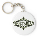 Fancy in Black - Vegetarian keychains
