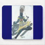 Fancy in Blue by Leon Bakst Mouse Pads