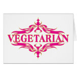 Fancy in Pink - Vegetarin Cards