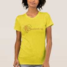 Fancy "Knocked Up" Maternity Shirt - Pink