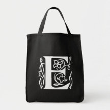 Fancy Letter E Bag