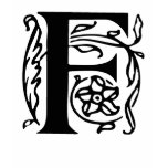 Fancy Letter F t-shirts