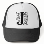 Fancy Letter J hats
