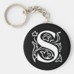 Fancy Letter S Key Chain