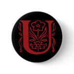 Fancy Letter U buttons