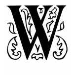 Fancy Letter W t-shirts