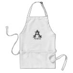 Fancy Monogram: Andrea aprons