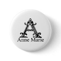 Fancy Monogram: Anne Marie