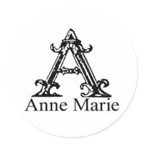 Fancy Monogram: Anne Marie
