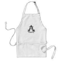 Fancy Monogram: Audrey Aprons