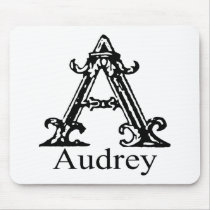 Fancy Monogram: Audrey