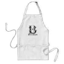 Fancy Monogram: Brooklyn Apron