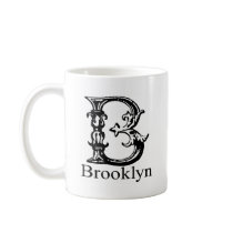 Fancy Monogram: Brooklyn Coffee Mug